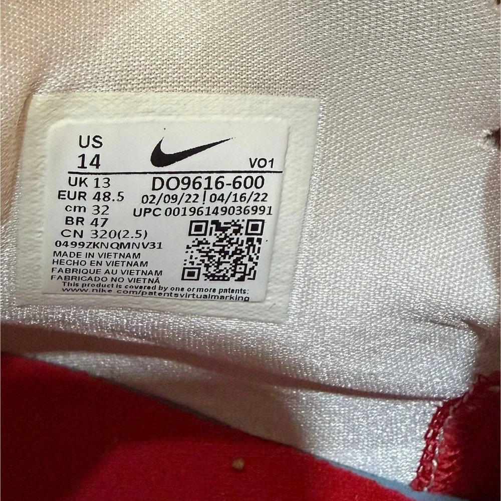 Nike Kyrie Infinity EP‎ DO9616-600 Red White Streetwear Basketball Shoes Men 14